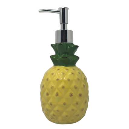 14oz Ceramic Pineapple Soap Pump