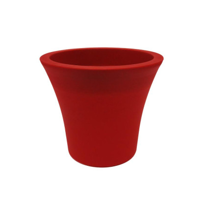 8" Blossom Planter-Red Sedona