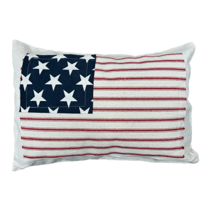 13"x20" American Flag Pillow
