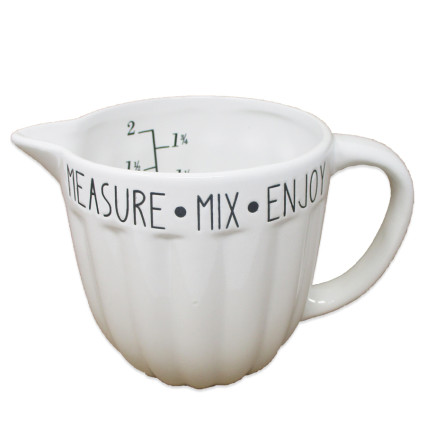 Measuring Cup - Measure, Mix, Enjoy
