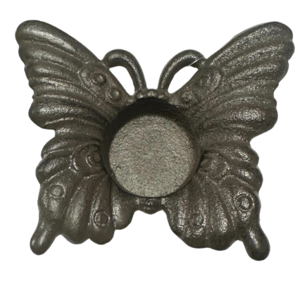 Metal Tea Light Holder-Butterfly