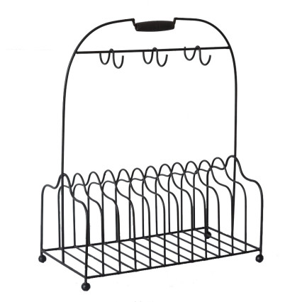 19" Plate & Mug Rack