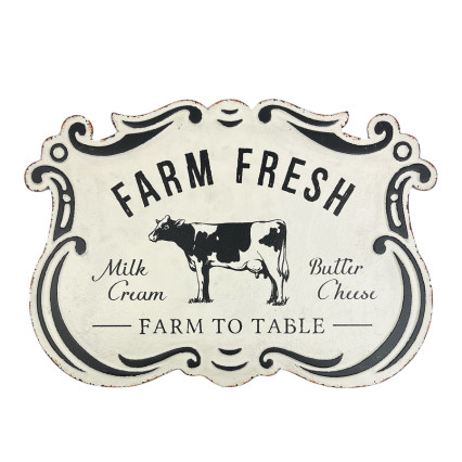 20"W Farm Fresh Sign