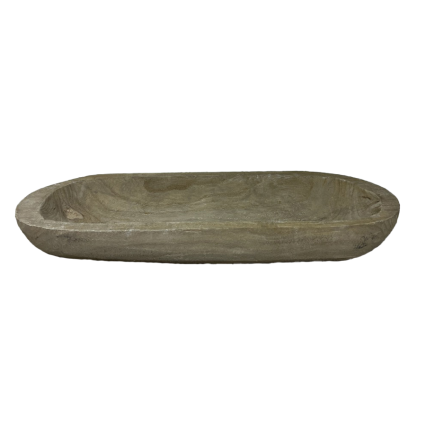 14.5"L Natural Wood Tray