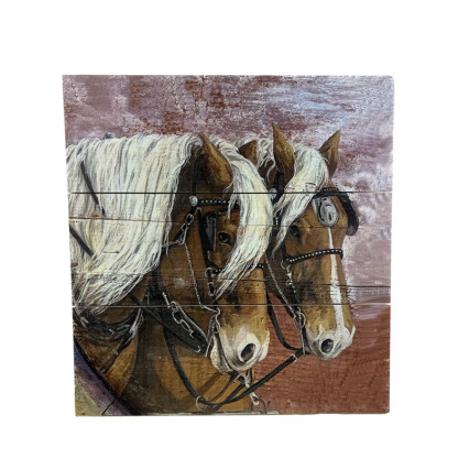 20"  Pallet Sign - Horses