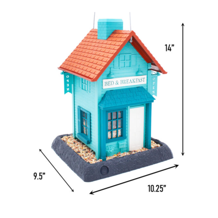 Village Collection Bed & Breakfast Bird Feeder