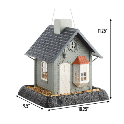 Village Collection Bayside Cottage Bird Feeder