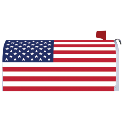 American Flag Mailbox Cover