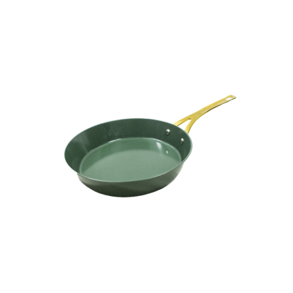 9.5" Ceramic Nonstick Fry Pan- Olive Green