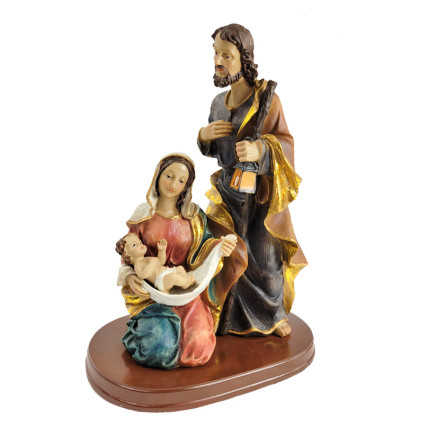 11"H  Holy Family Figurine