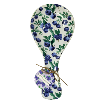 Ceramic Blueberry Spoon Rest