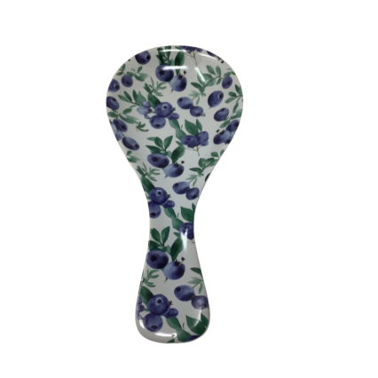 Ceramic Blueberry Spoon Rest