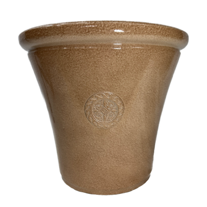 12"x13" Polystone Planter-Clay