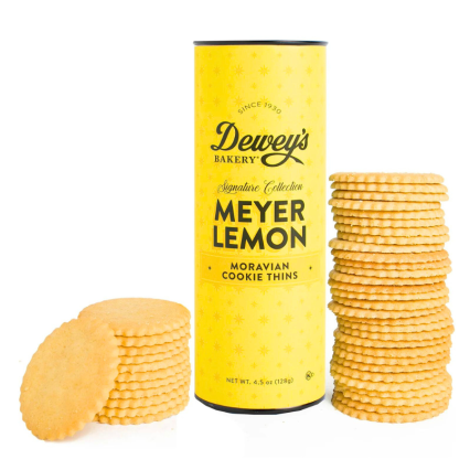 Dewey's Bakery Meyer Lemon Moravian Cookie