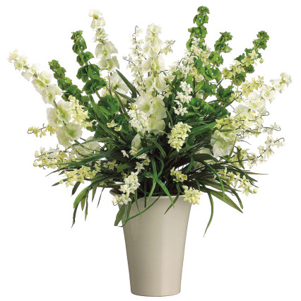 carolina pottery floral arrangements