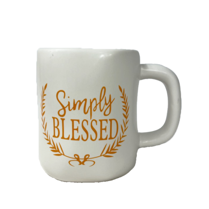 Ceramic Fall/Blessed Mug - Simply Blessed
