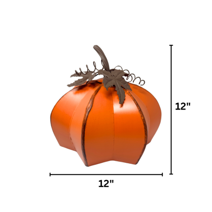Stackable Metal Pumpkins- Small