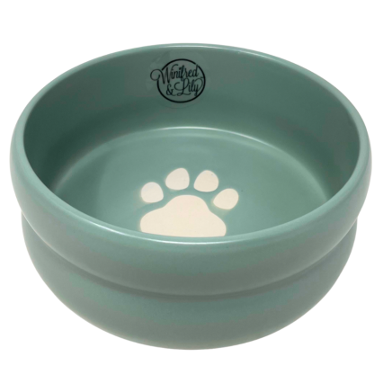 2.5" Bubble Pet Bowl - Fern