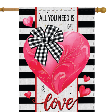 All You Need is Love House Flag