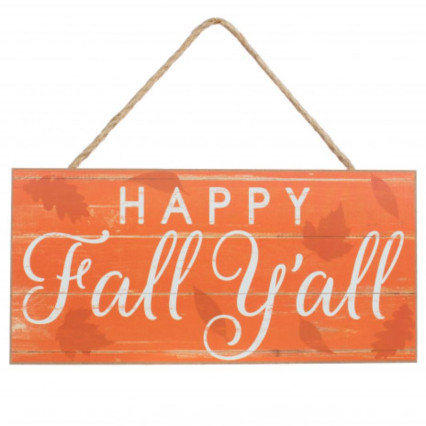 Happy Fall Yall Sign