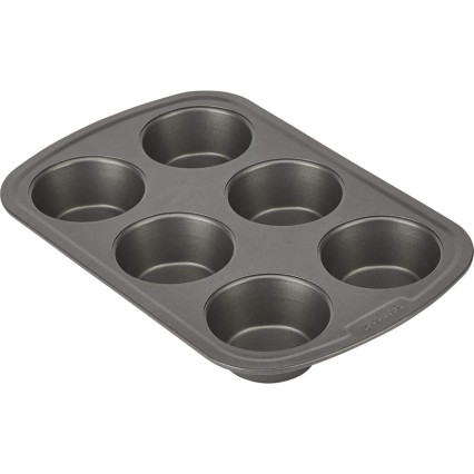 Muffin Pan Non Stick 6-Cup