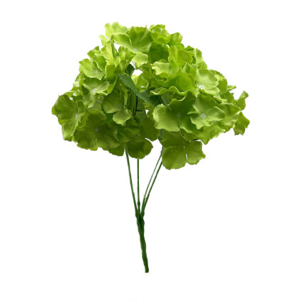 18" Hydrangea Bush - Green