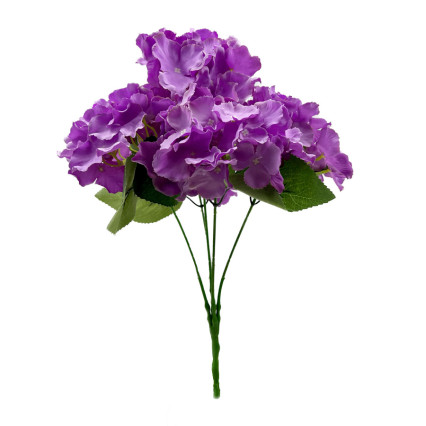 18" Hydrangea Bush - Lavender