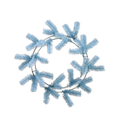 Work Wreath, 24"  Baby Blue Pine