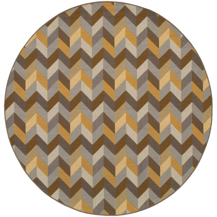 Bali 4902X Round Outdoor Rug