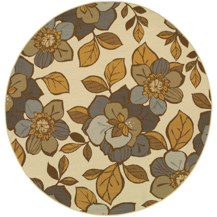 Bali 9448M Round Outdoor Rug