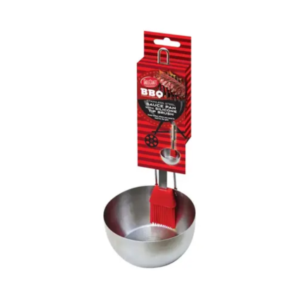 Tablecraft  BBQ Sauce Pan w/ Silicone Tip Brush