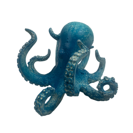 7" Blue Octopus