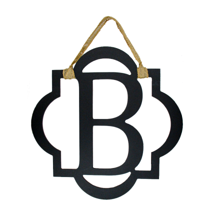 Monogram Quatrafoil B Black