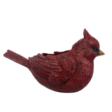 Resin Cardinal Planter