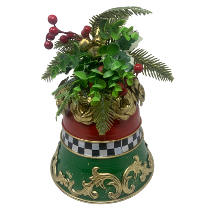 12" Embellished Christmas Bell