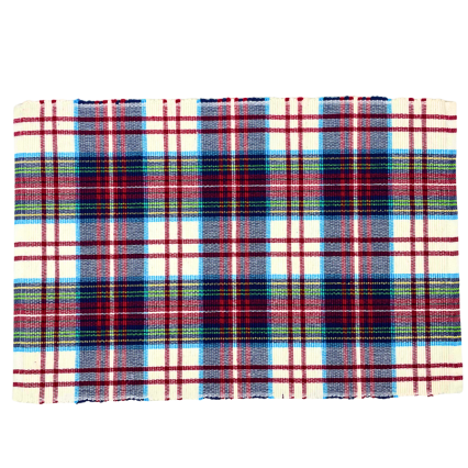 19" x 13" Holiday Festive Plaid Placemat