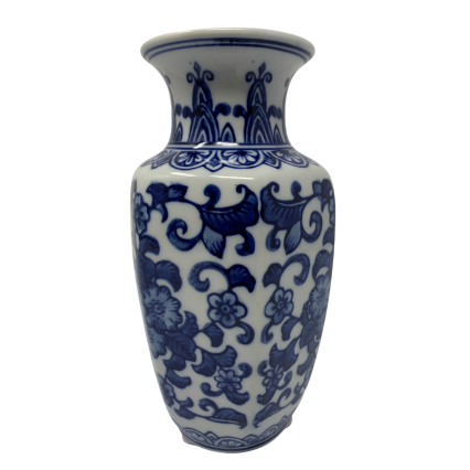 7" Chinoiserie Porcelain Vase
