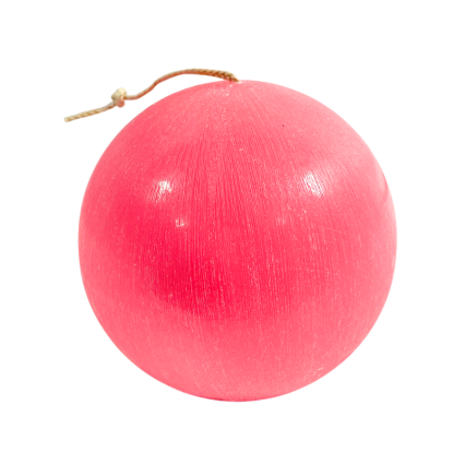 4" Scented Candle Orb - Rose Blooming