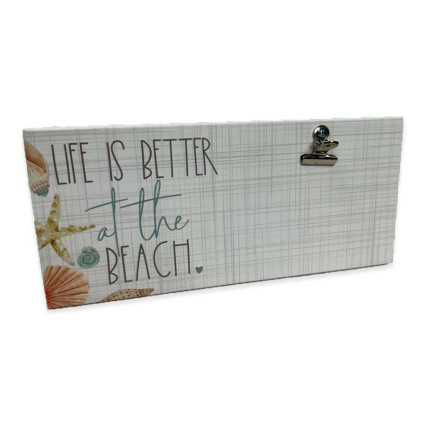 Life Is Better Shells Photo Frame