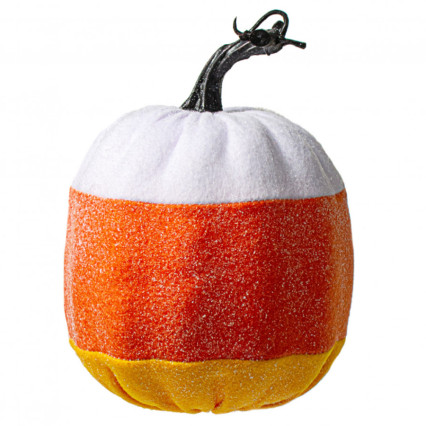7" Pumpkin - Candy Corn