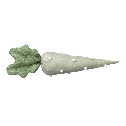 17" Plush Natural W/ Pompoms Carrot