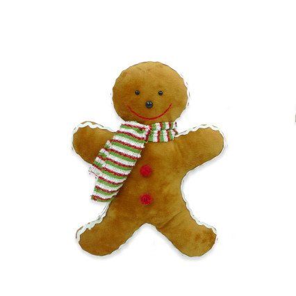 11" Plush Gingerbread Cookie - Scarf
