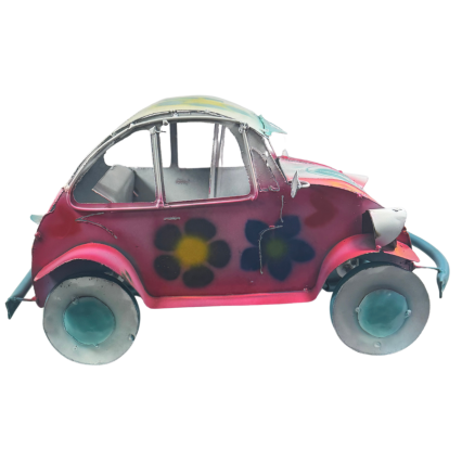 Metal Peace Buggy Decor