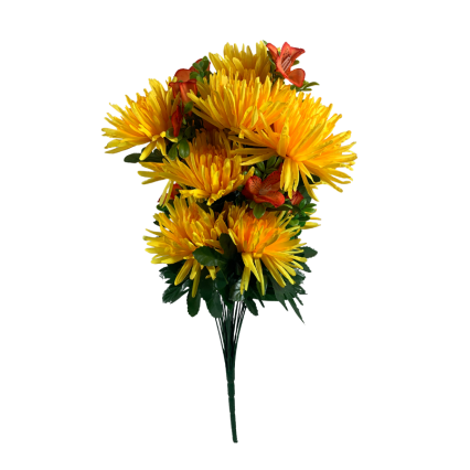 23" Spider Mum Bush