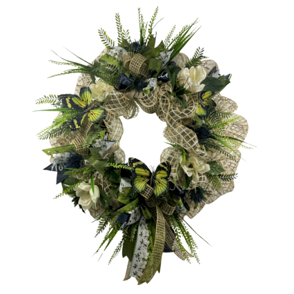32" All Season Mesh Wreath