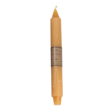 Timber Trunk Taper Candle - Brown Sugar