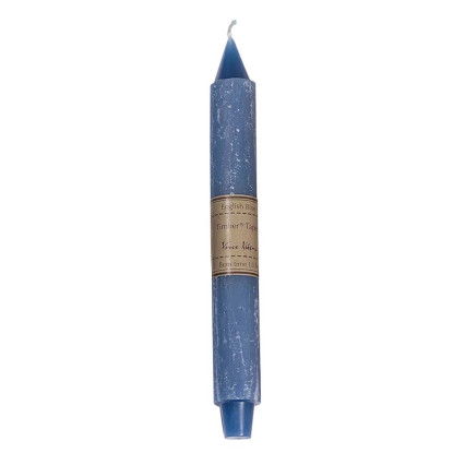 Timber Trunk Taper Candle - English Blue