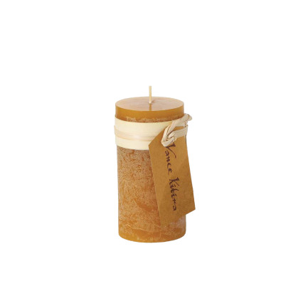 4" Timber Pillar Candle - Brown Sugar