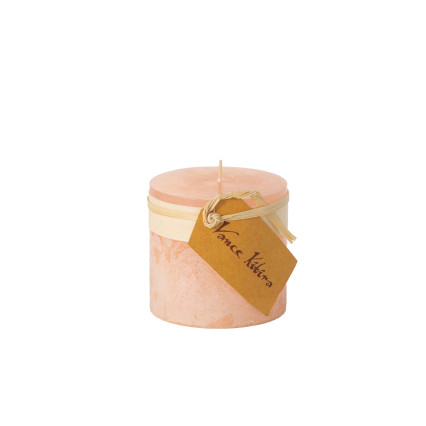 3.25" Timber Pillar Candle - Pink Sand