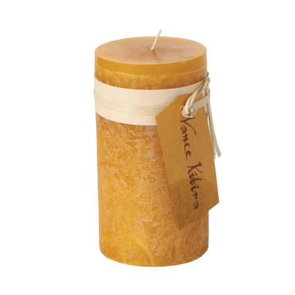 6" Timber Pillar Candle - Brown Sugar